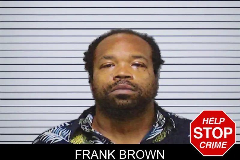 Frank Brown mugshot