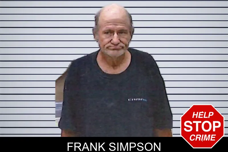 Frank Simpson mugshot