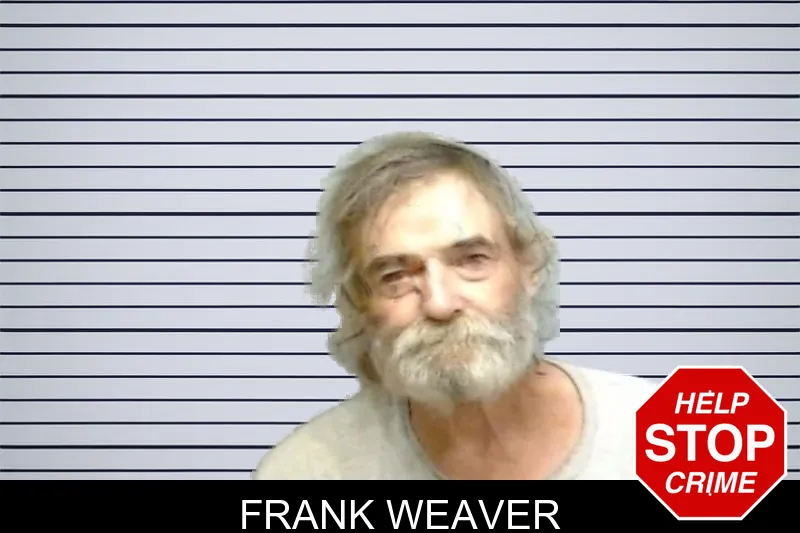 Frank Weaver mugshot