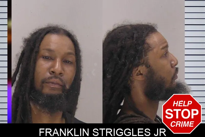 Franklin Striggles Jr mugshot