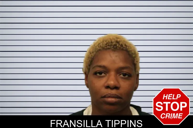 Fransilla Tippins mugshot – Chatham County , Georgia Fransilla Tippins mugshot