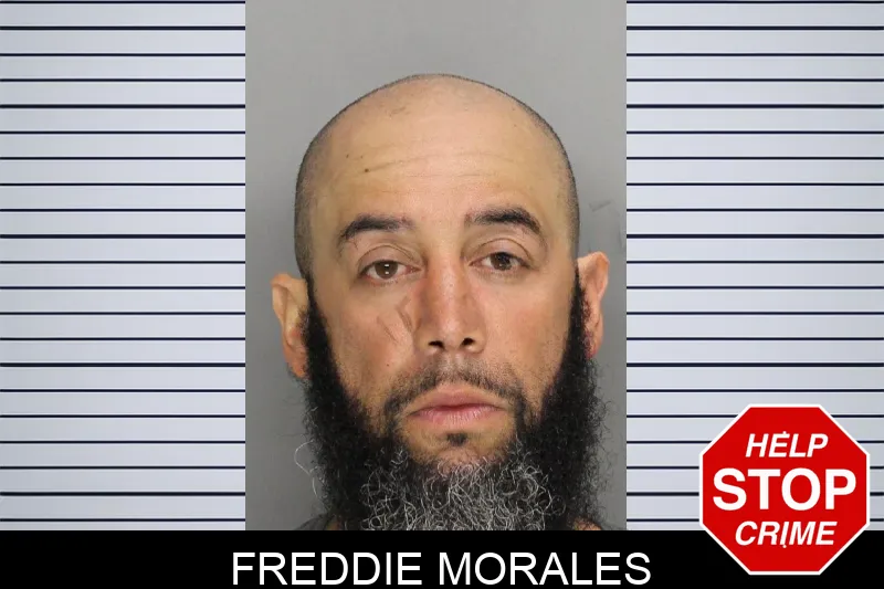 Freddie Morales mugshot