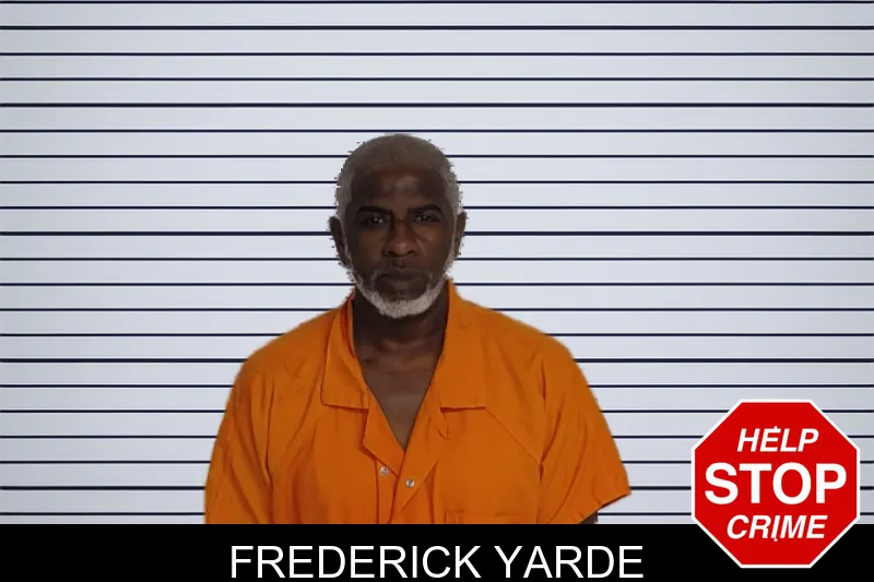 Frederick Yarde mugshot