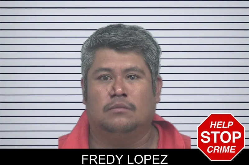 Fredy Lopez mugshot