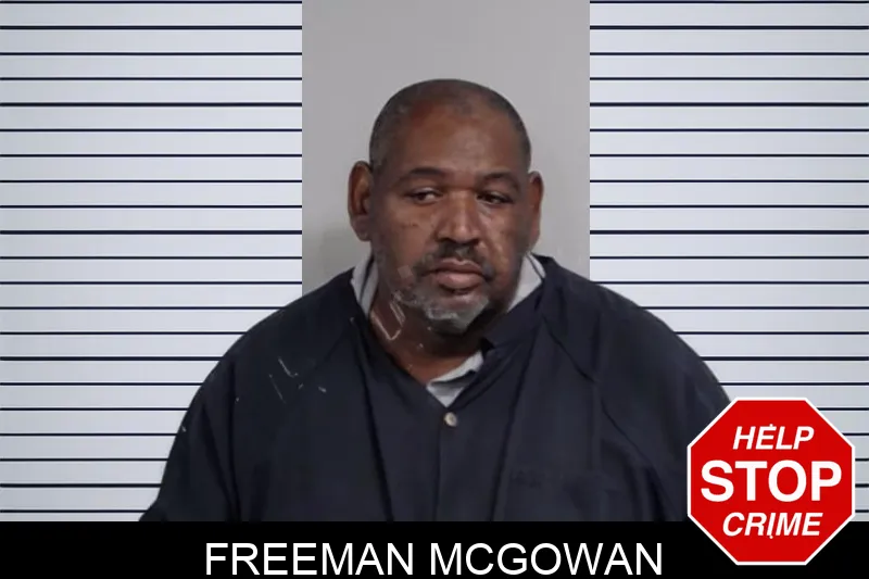Freeman McGowan mugshot