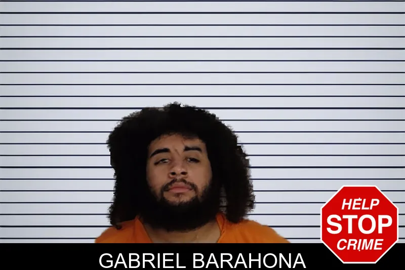 Gabriel Barahona mugshot