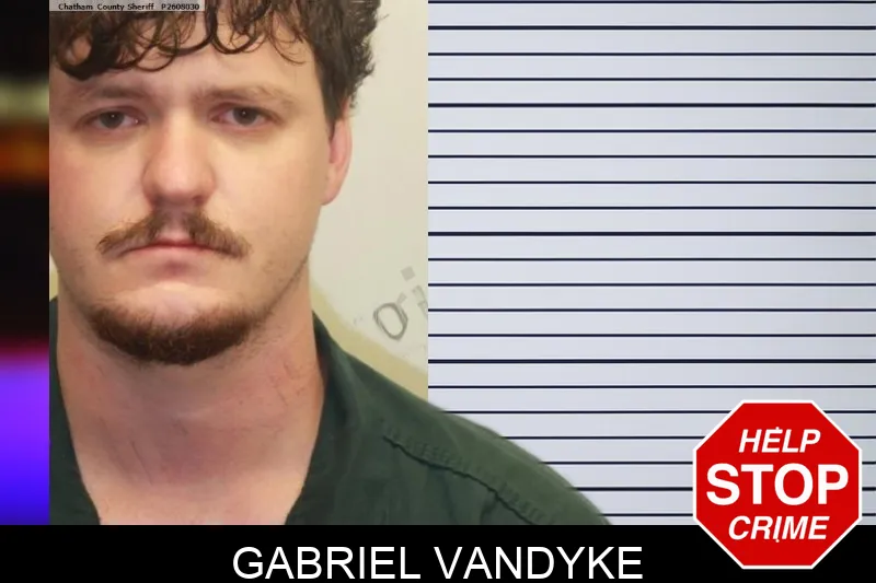 Gabriel Vandyke mugshot