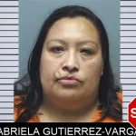 Gabriela Gutierrez-Vargas mugshot