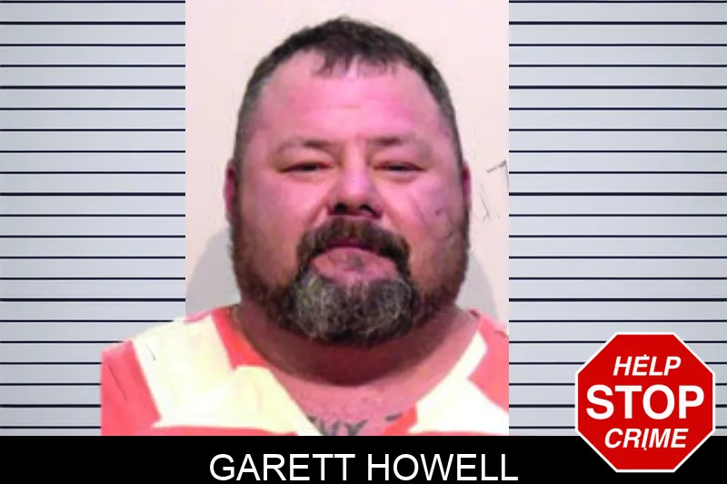 Garett Howell mugshot