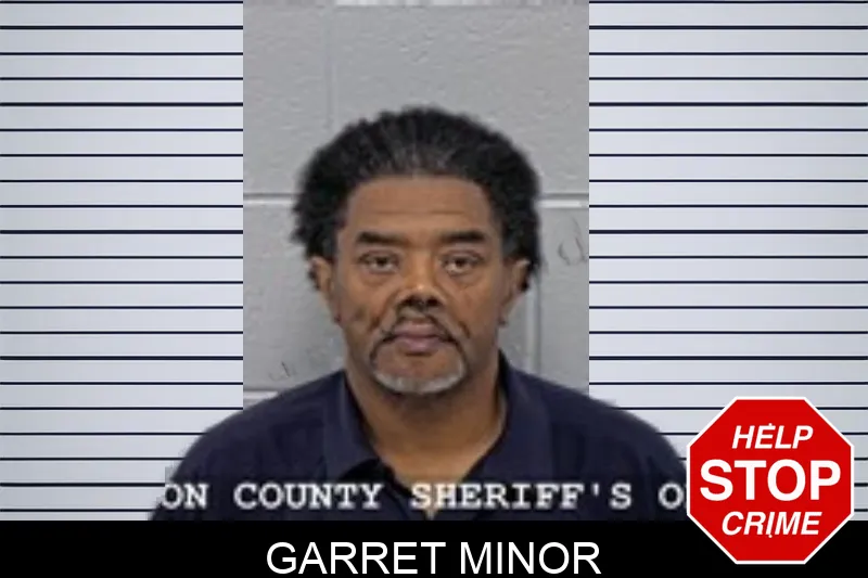 Garret Minor mugshot