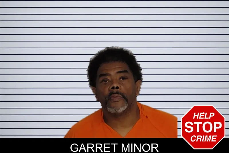Garret Minor mugshot