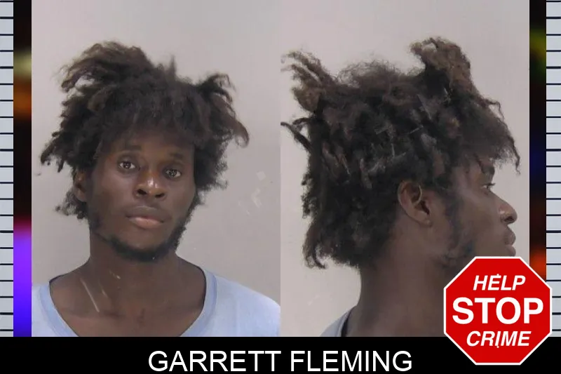 Garrett Fleming mugshot