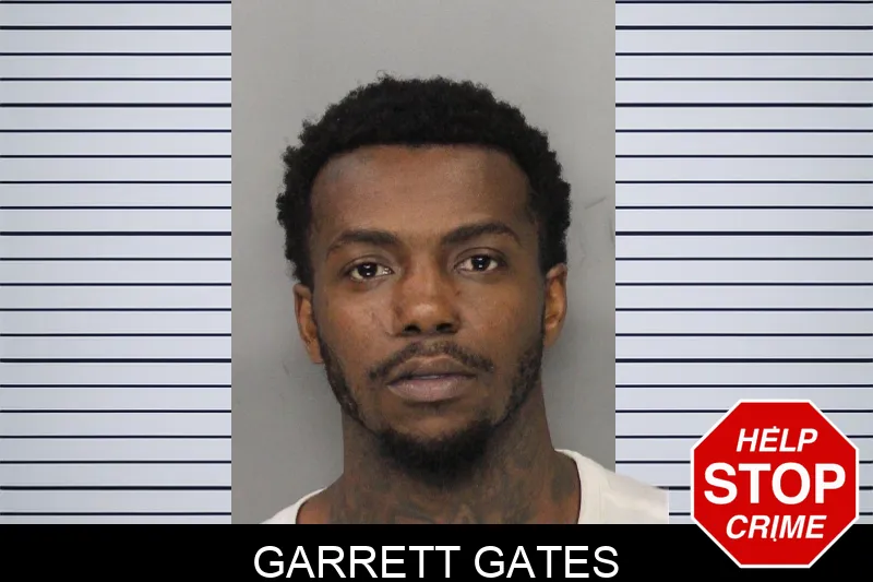 Garrett Gates mugshot