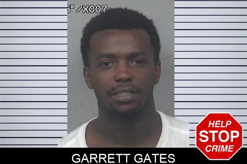 Garrett Gates mugshot