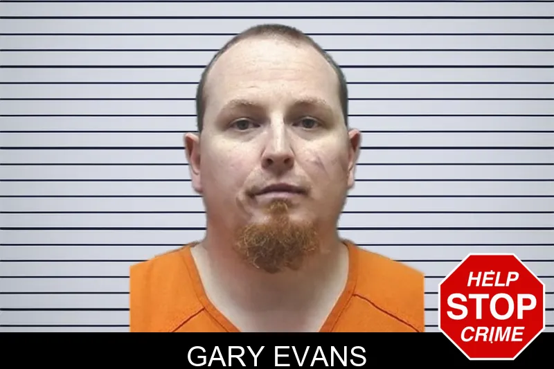 Gary Evans mugshot