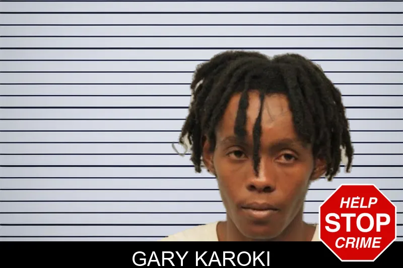 Gary Karoki mugshot