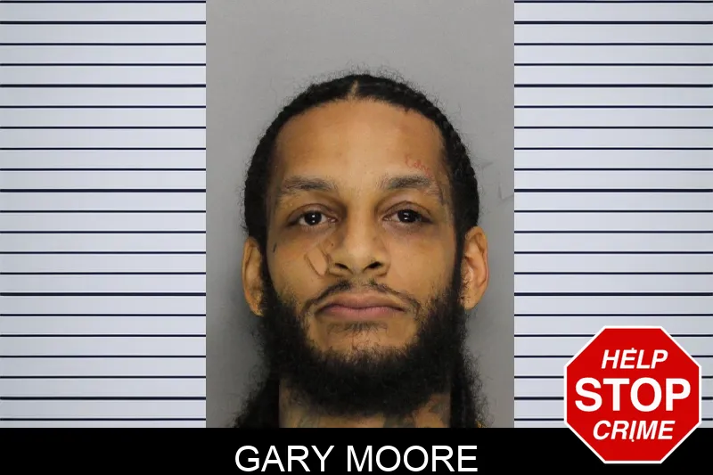 Gary Moore mugshot