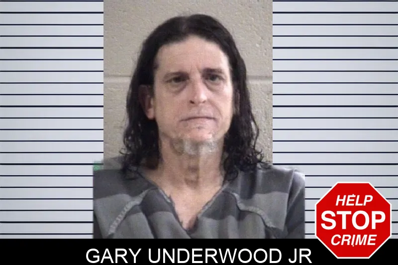 Gary Underwood Jr mugshot