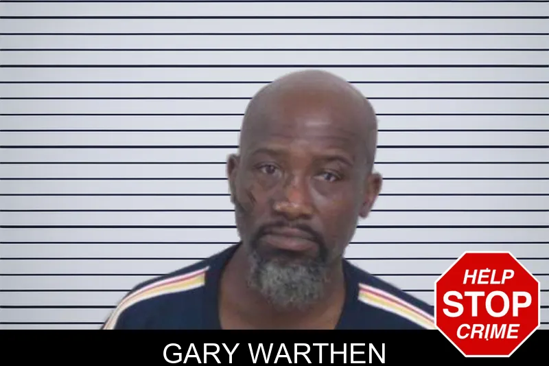 Gary Warthen mugshot