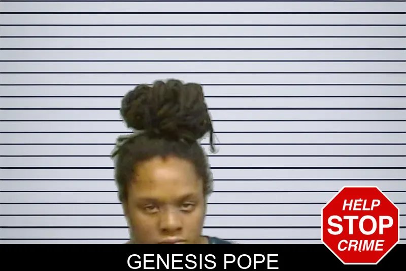 Genesis Pope mugshot
