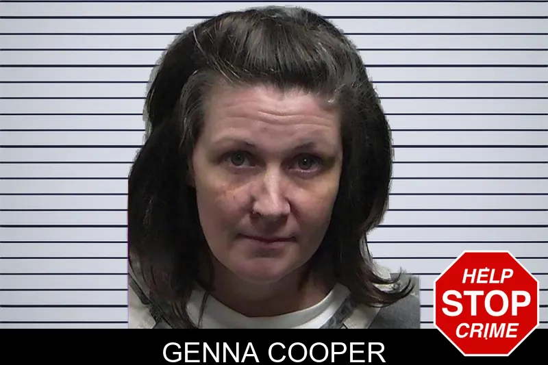 Genna Cooper mugshot