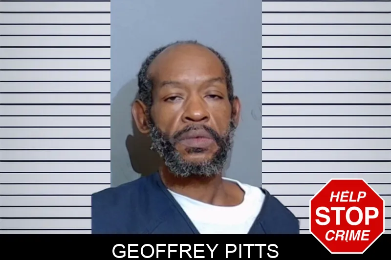 Geoffrey Pitts mugshot