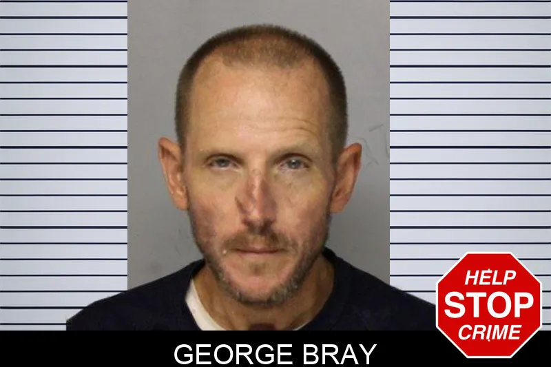 George Bray mugshot