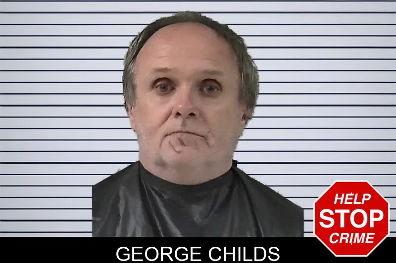 George Childs mugshot