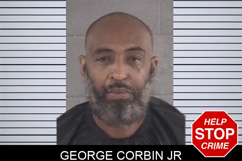 George Corbin Jr mugshot