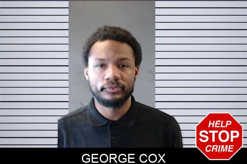 George Cox mugshot