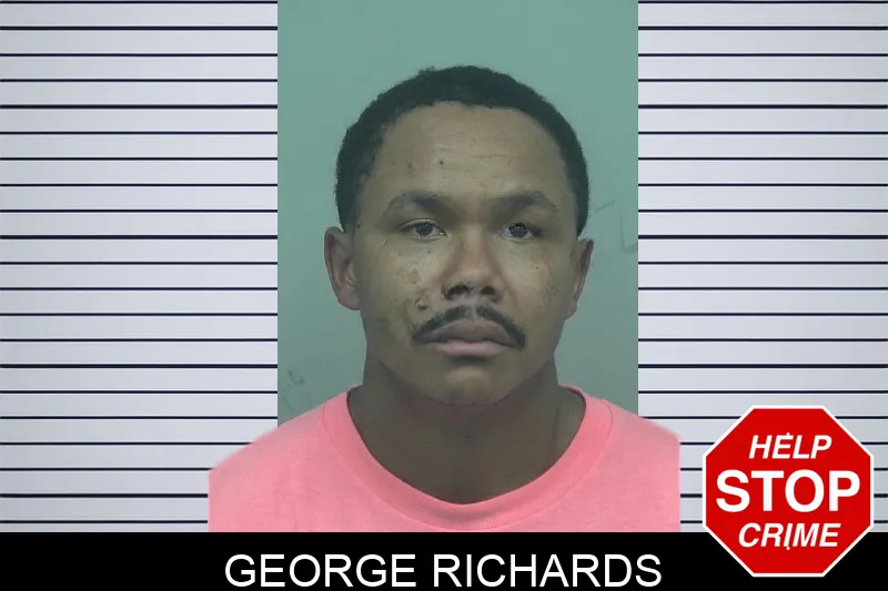 George Richards mugshot
