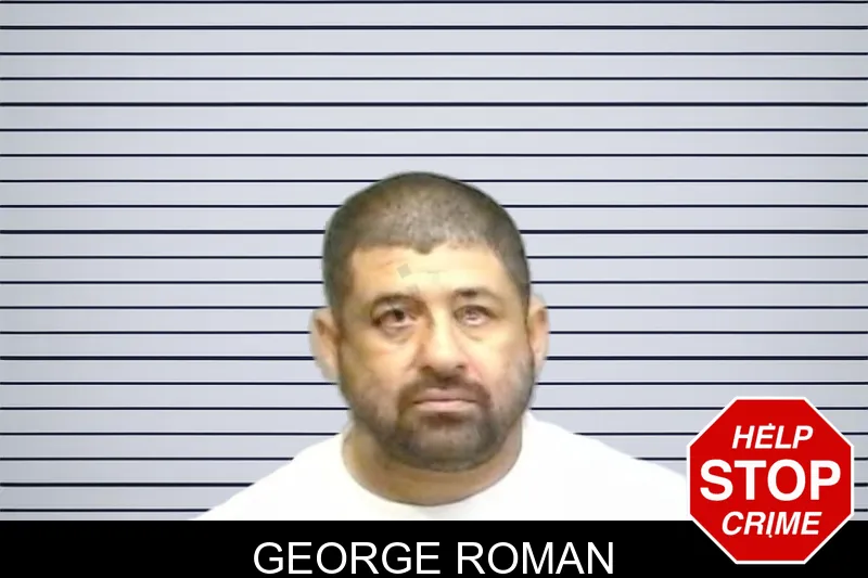 George Roman mugshot