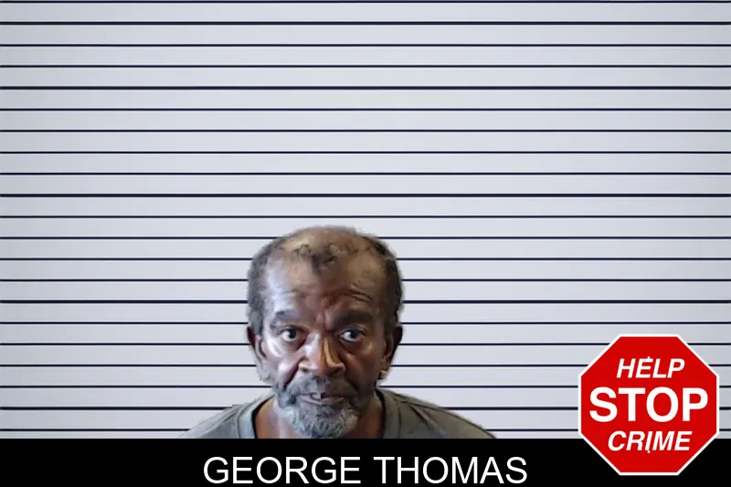 George Thomas mugshot