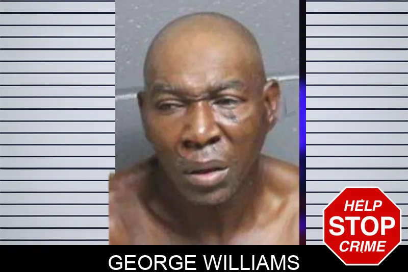 George Williams mugshot