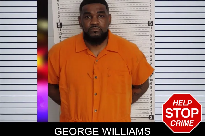 George Williams mugshot