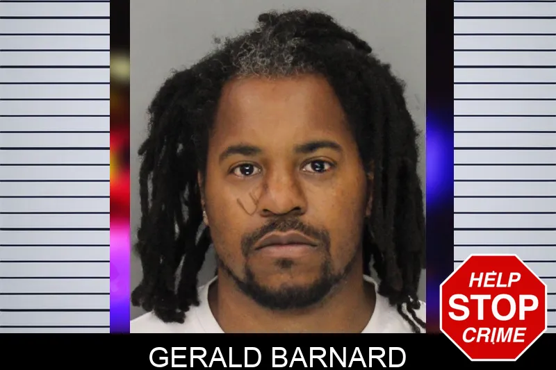 Gerald Barnard mugshot