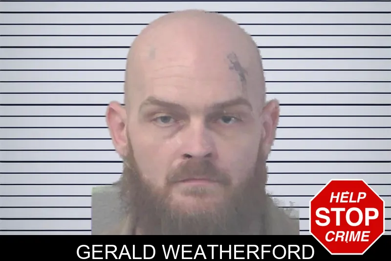 Gerald Weatherford mugshot