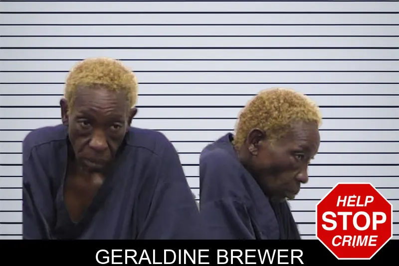 Geraldine Brewer mugshot