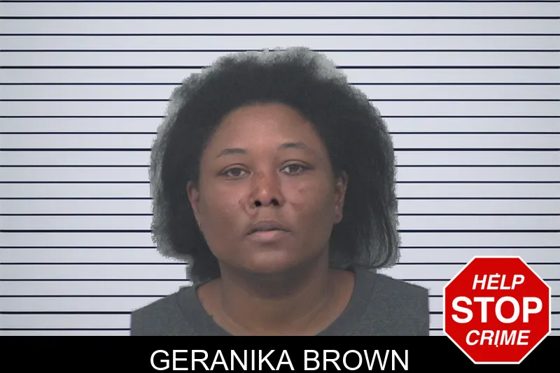 Geranika Brown mugshot – Gwinnett County , Georgia Geranika Brown mugshot