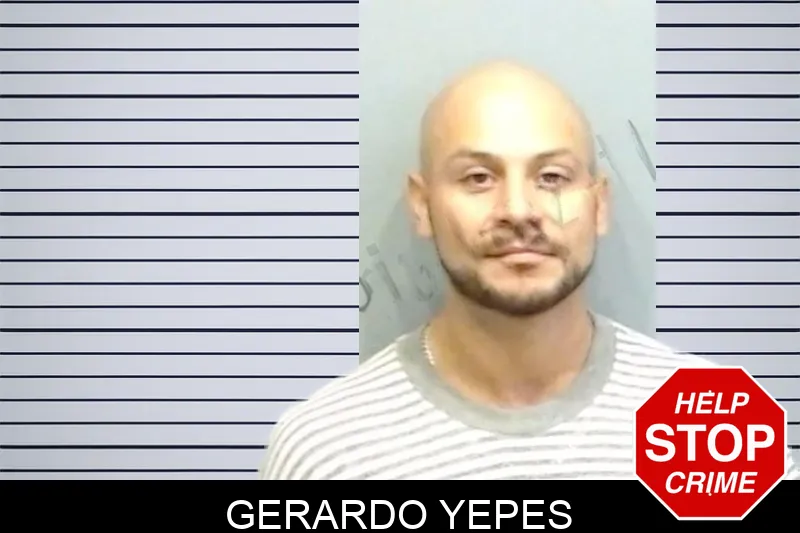 Gerardo Yepes mugshot