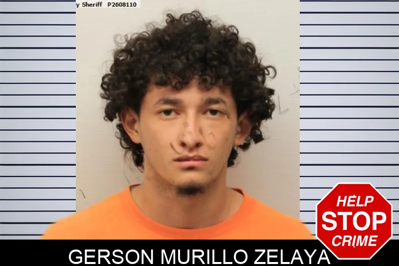 Gerson Murillo Zelaya mugshot