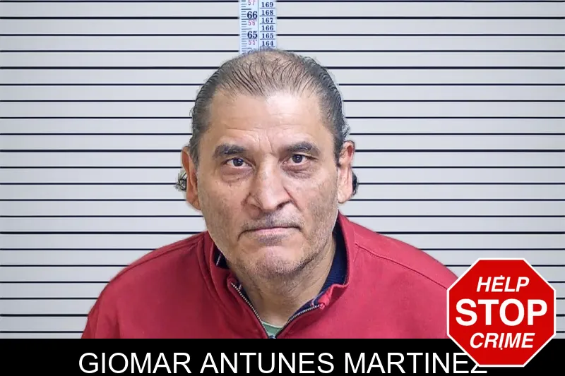 Giomar Antunes Martinez mugshot