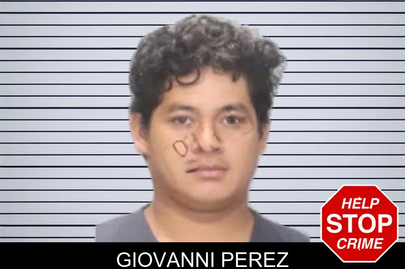 Giovanni Perez mugshot