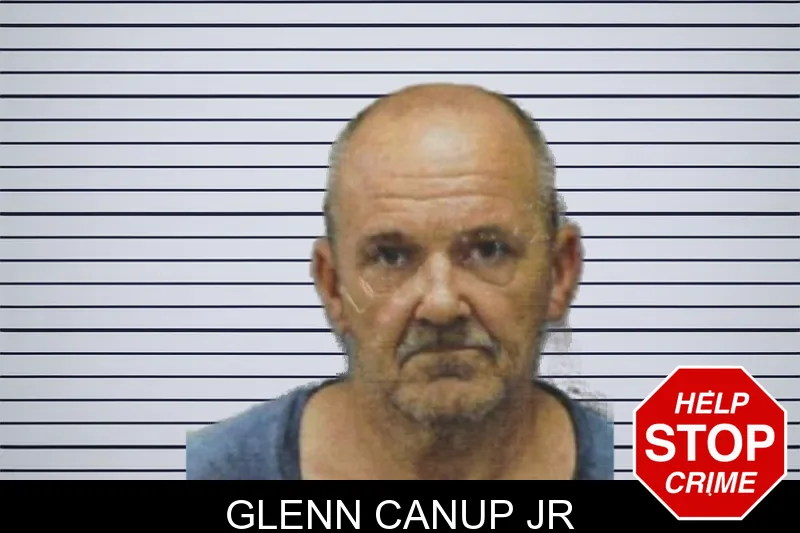 Glenn Canup Jr mugshot