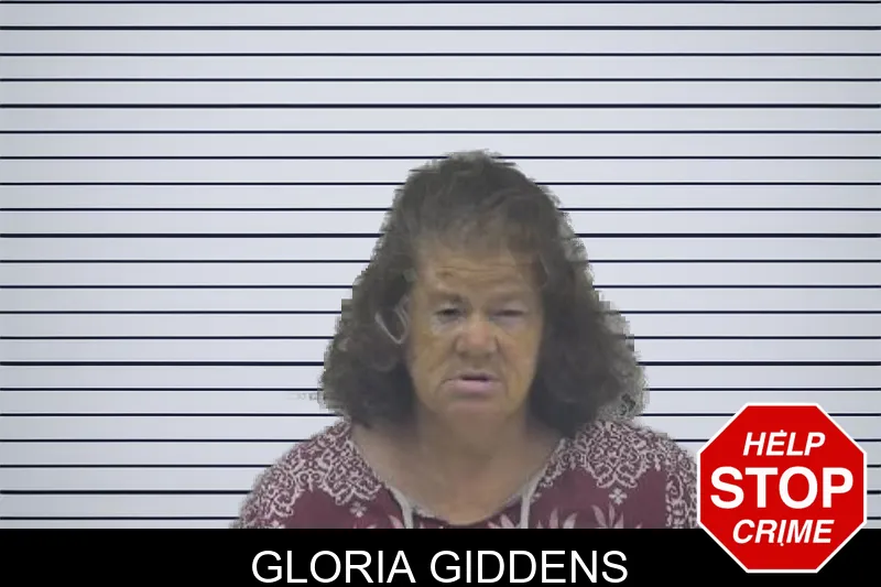 Gloria Giddens mugshot – Coffee County , Georgia Gloria Giddens mugshot