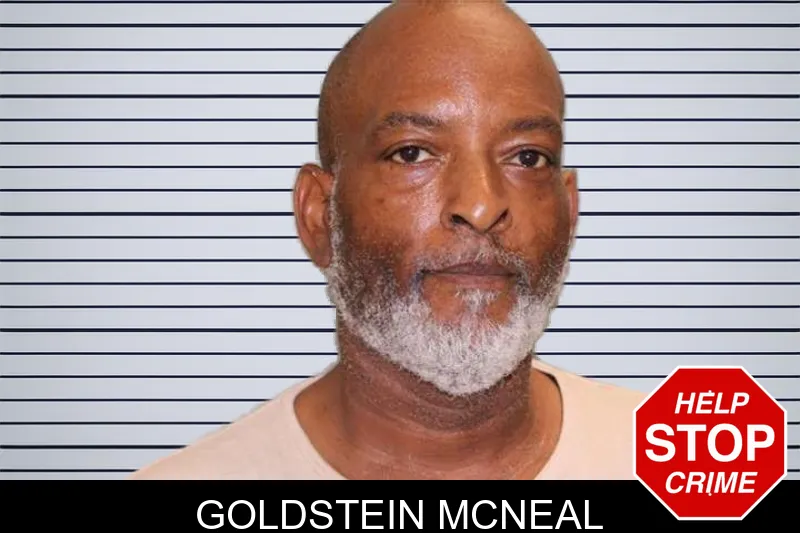 Goldstein McNeal mugshot