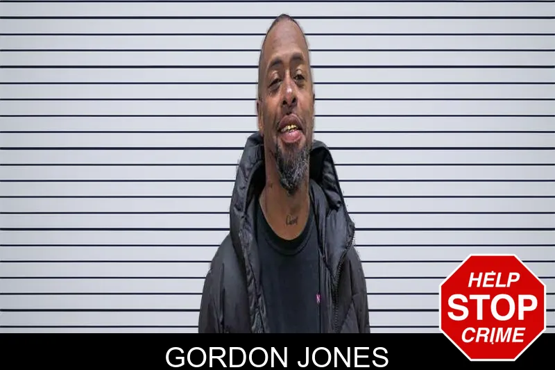 Gordon Jones mugshot