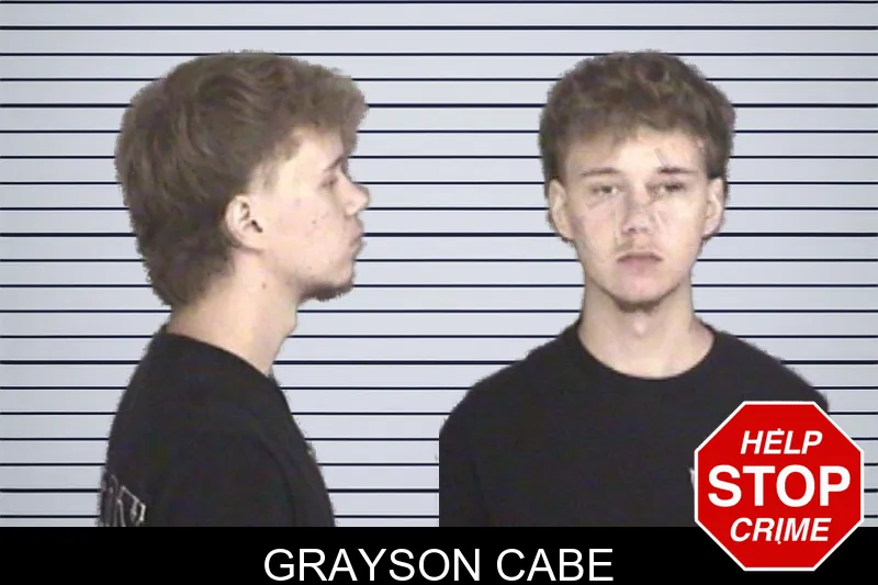 Grayson Cabe mugshot