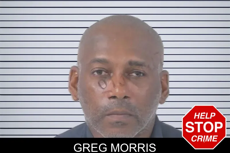Greg Morris mugshot