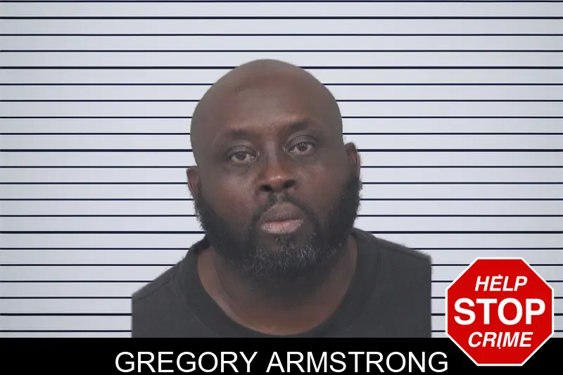 Gregory Armstrong mugshot